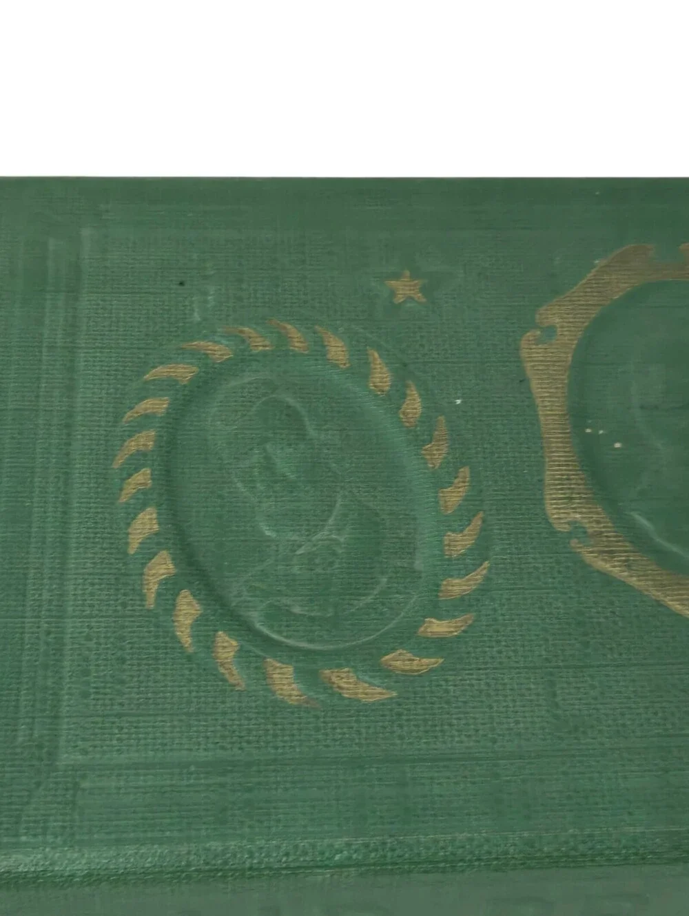 1940s Pencil Case Our Presidents Green Stationary Case Green Made In The USA